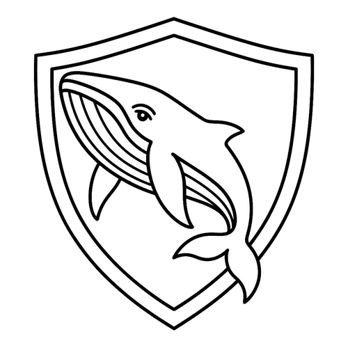 Tô màu cá voi cho bé – Tranh tô màu 2025