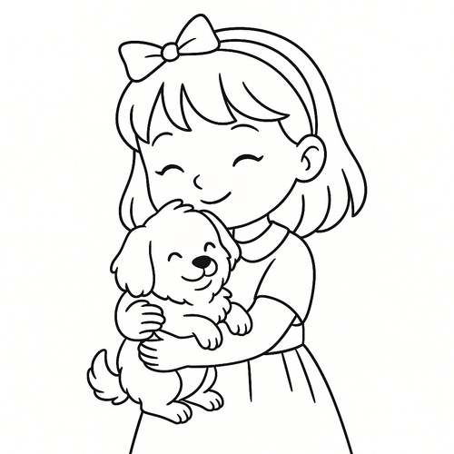 Tranh Tô Màu Cho Bé Gái 12 Tuổi 2025 - Hình Tô Màu Dễ Thương