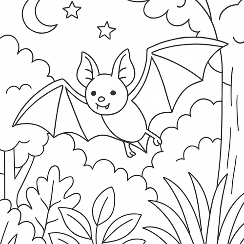 Tranh Tô Màu Con Vật Sống Trong Rừng 2025 - Động Vật Thiên Nhiên