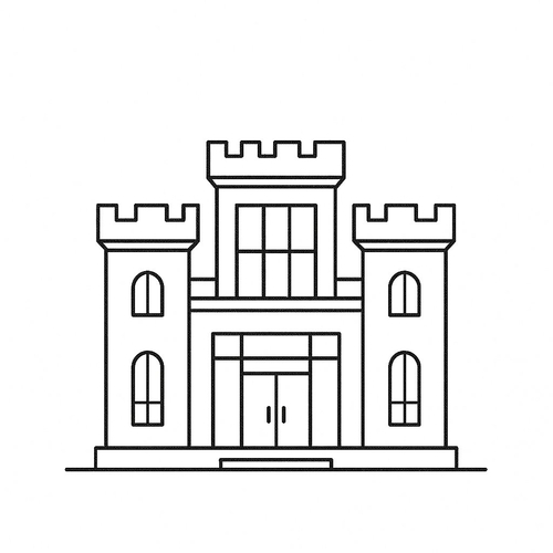 Tô màu lâu đài cho bé 2025 - Tải PDF miễn phí