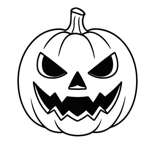 Tô màu mặt nạ Halloween cho bé 2025 - Tải PDF miễn phí