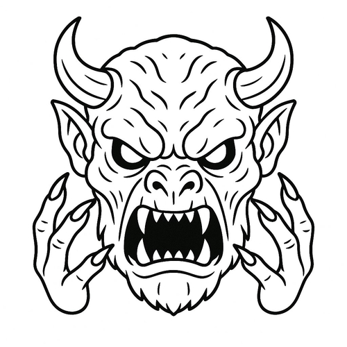 Tô màu mặt nạ Halloween cho bé 2025 - Tải PDF miễn phí