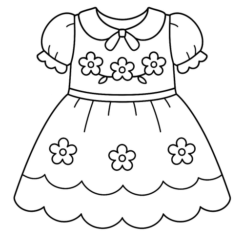 Tranh tô màu quần áo bé trai bé gái 2025 - Thỏa sức sáng tạo