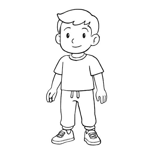 Tranh tô màu quần áo bé trai bé gái 2025 - Thỏa sức sáng tạo