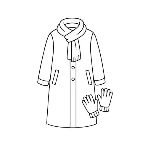 Tô màu quần áo cho bé 2025 - Tải PDF miễn phí