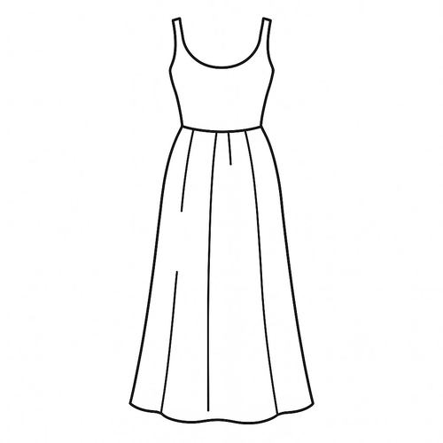 Tô màu váy cho bé - Tranh tô màu váy 2025