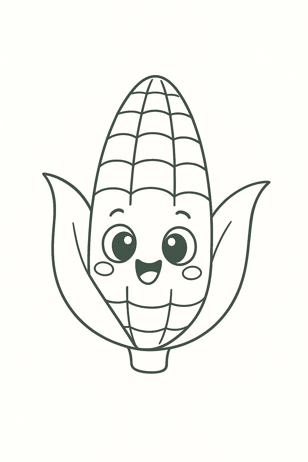 Bắp ngô dễ thương