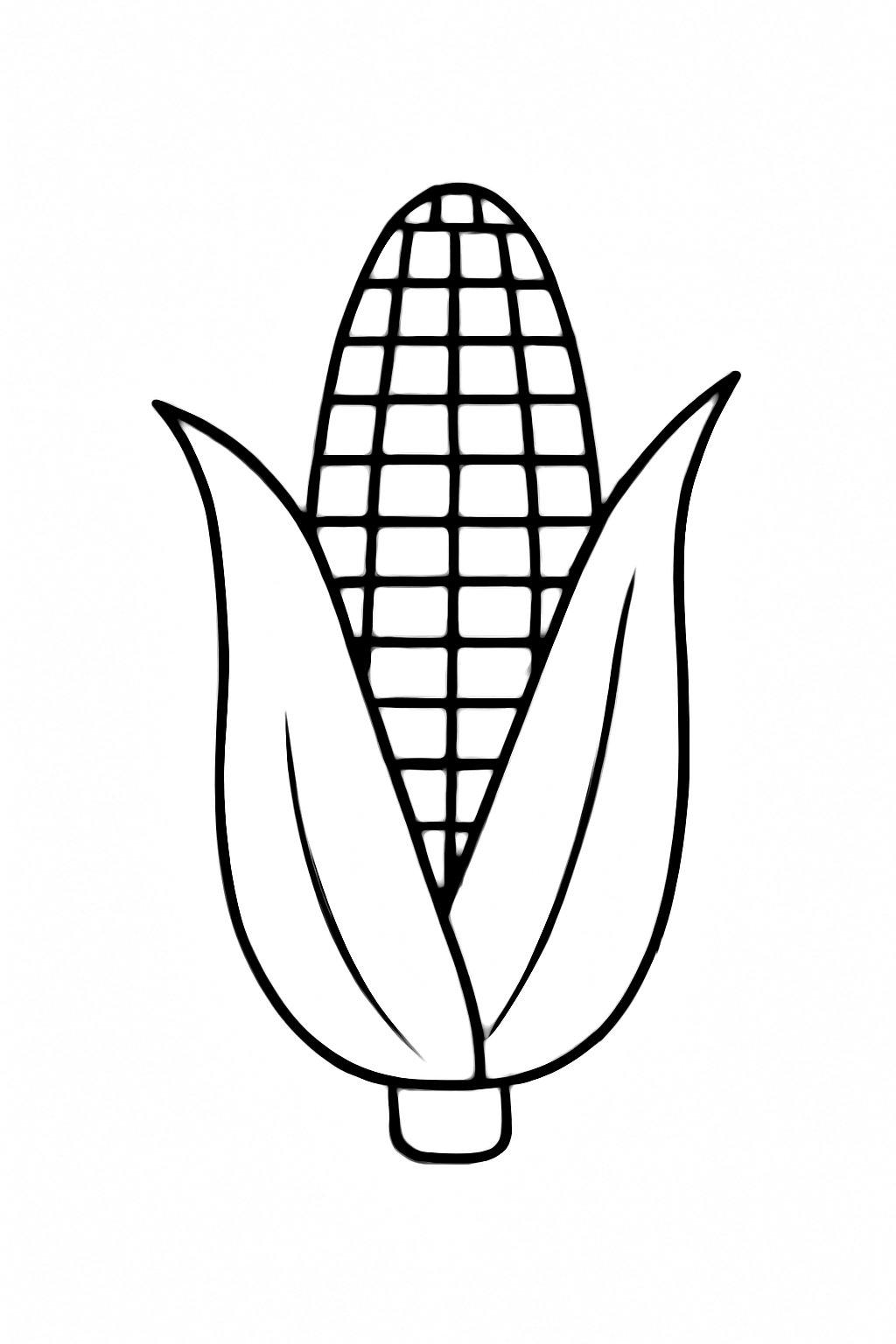 Bắp ngô tối giản