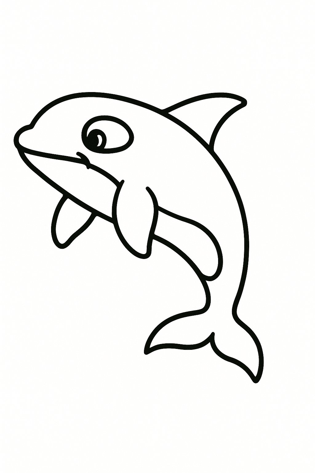 Tô màu cá voi sát thủ cho bé 2025 – Tải PDF miễn phí