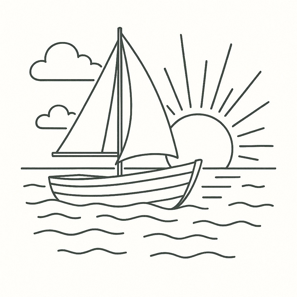 Chiếc thuyền buổi bình minh