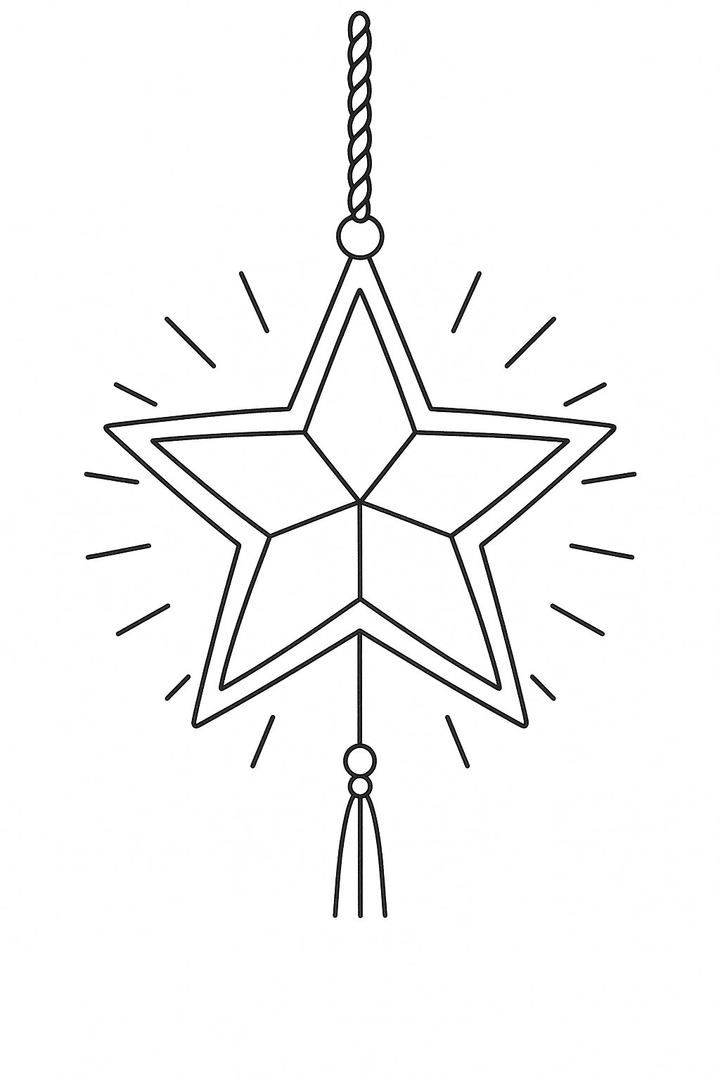 Đèn ông sao phát sáng