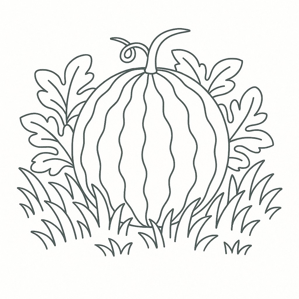 Dưa hấu trong vườn