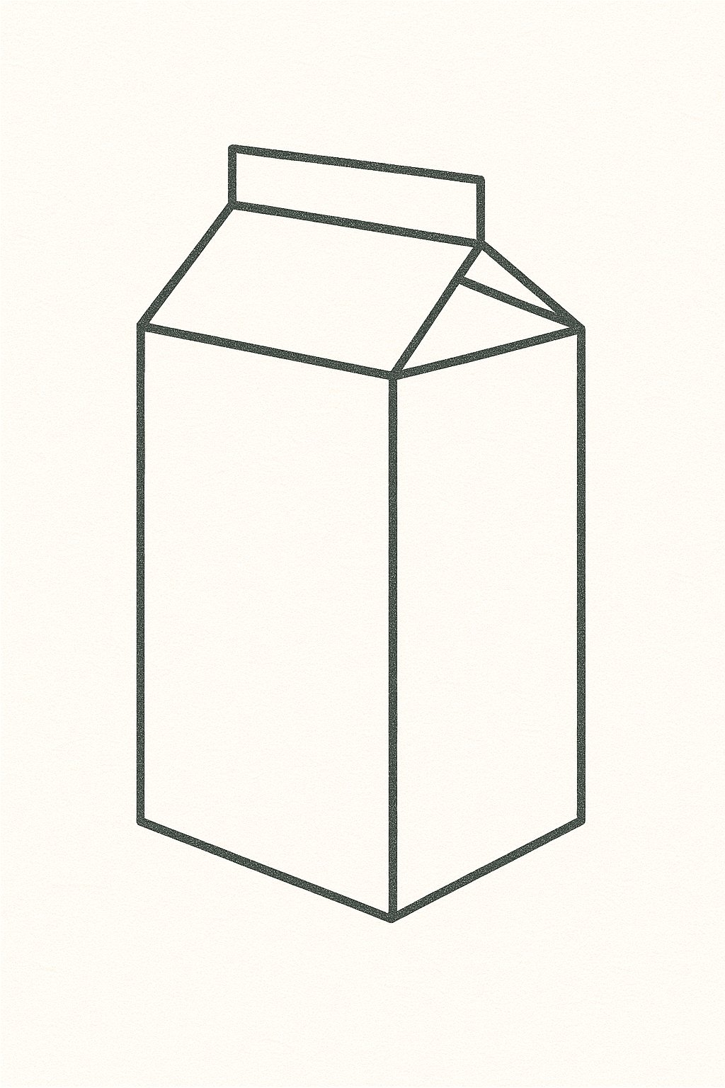 Hộp sữa hiện đại