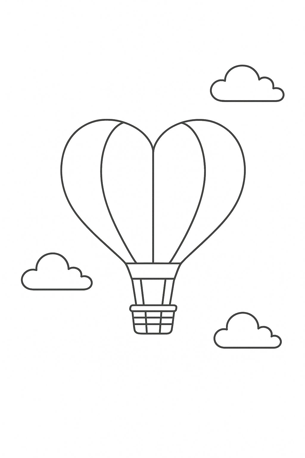 Khinh khí cầu hình trái tim