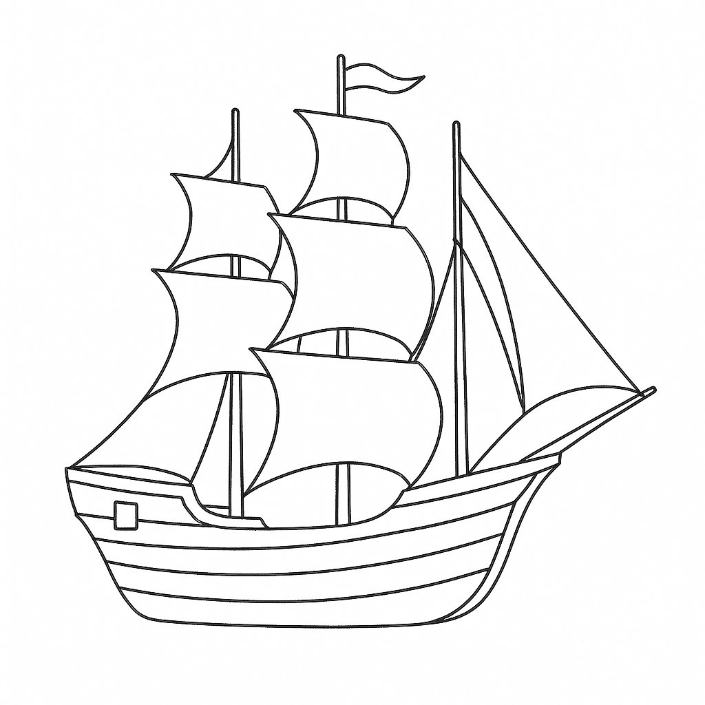 Thuyền Buồm Cổ Điển