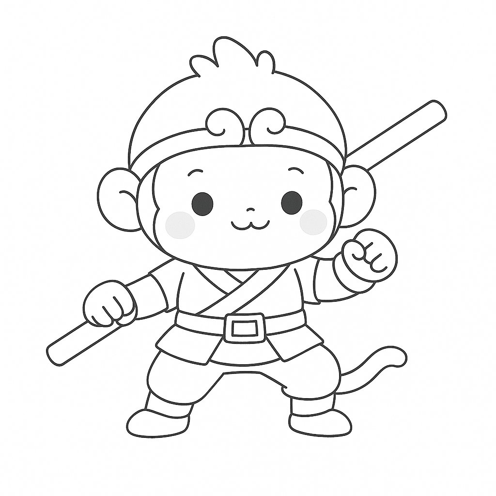 Tôn Ngộ Không kawaii