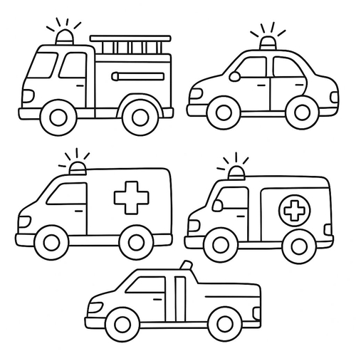 Tranh tô màu bộ tô màu cho bé 2025 - PDF vui nhộn