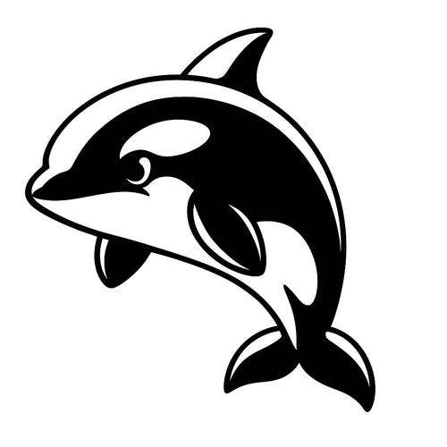 Tô màu cá voi sát thủ cho bé 2025 – Tải PDF miễn phí