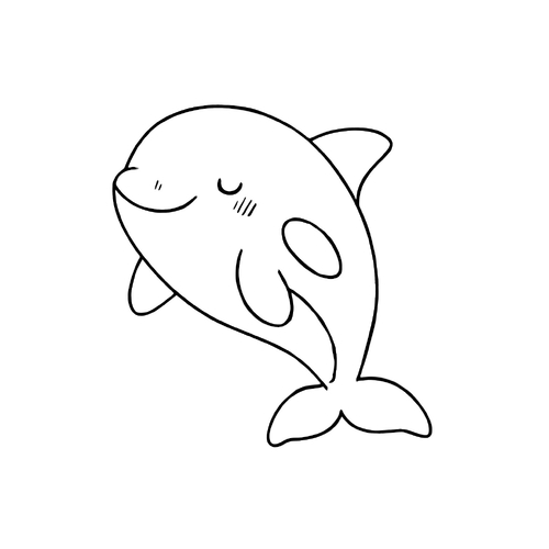 Tô màu cá voi sát thủ cho bé 2025 – Tải PDF miễn phí