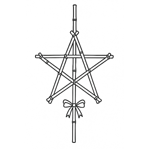 Tranh tô màu đèn ông sao cho bé – Hình tô màu đẹp 2025