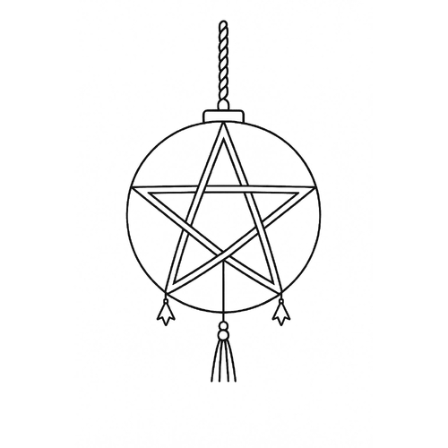 Tranh tô màu đèn ông sao cho bé – Hình tô màu đẹp 2025