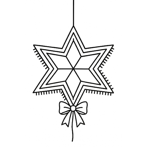 Tranh tô màu đèn ông sao cho bé – Hình tô màu đẹp 2025