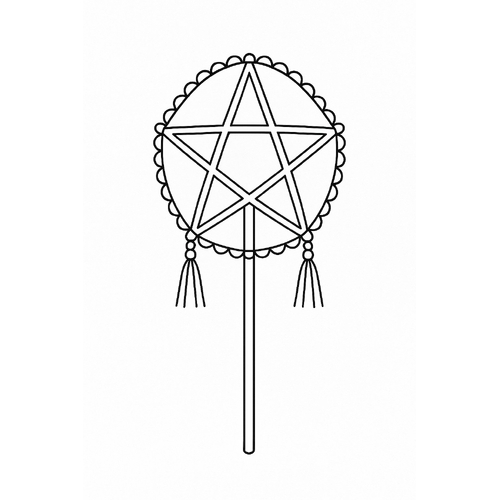 Tranh tô màu đèn ông sao cho bé – Hình tô màu đẹp 2025