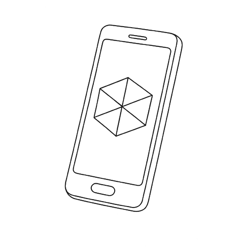 Tranh tô màu điện thoại cho bé – Hình tô màu đẹp 2025