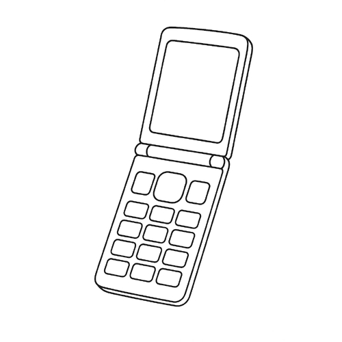 Tranh tô màu điện thoại cho bé – Hình tô màu đẹp 2025