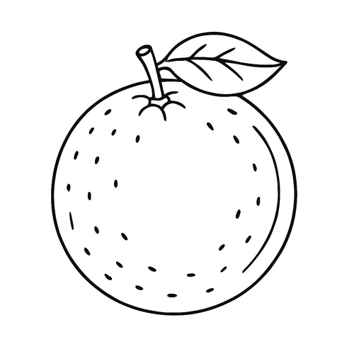 Tranh tô màu quả cho bé 2025 – Hình tô màu PDF miễn phí