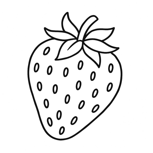 Tranh tô màu quả cho bé 2025 – Hình tô màu PDF miễn phí