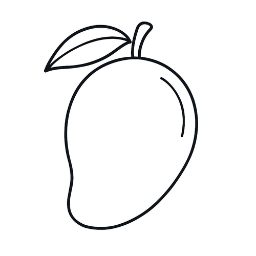 Tranh tô màu quả cho bé 2025 – Hình tô màu PDF miễn phí