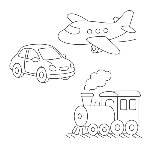 Tranh tô màu quyển sách tô màu cho bé 2025 - PDF vui nhộn