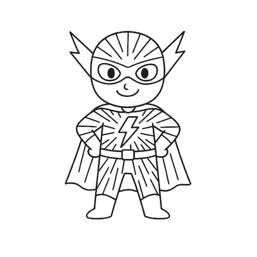 55+ Hình Tô màu Siêu nhân cho bé phát triển trí não 2025