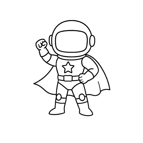 55+ Hình Tô màu Siêu nhân cho bé phát triển trí não 2025