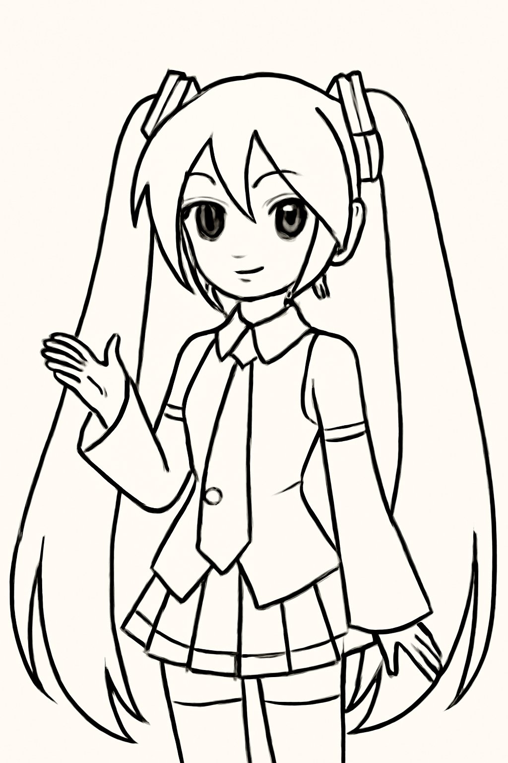 Phong cách Line Art