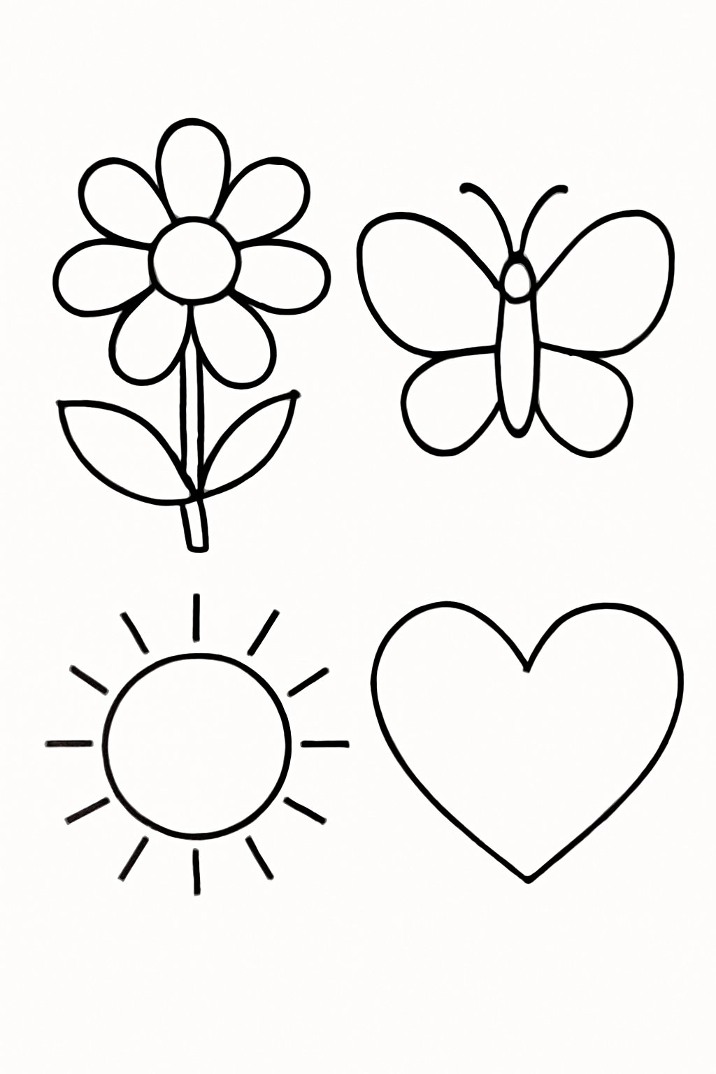 Phong cách nét đen cơ bản