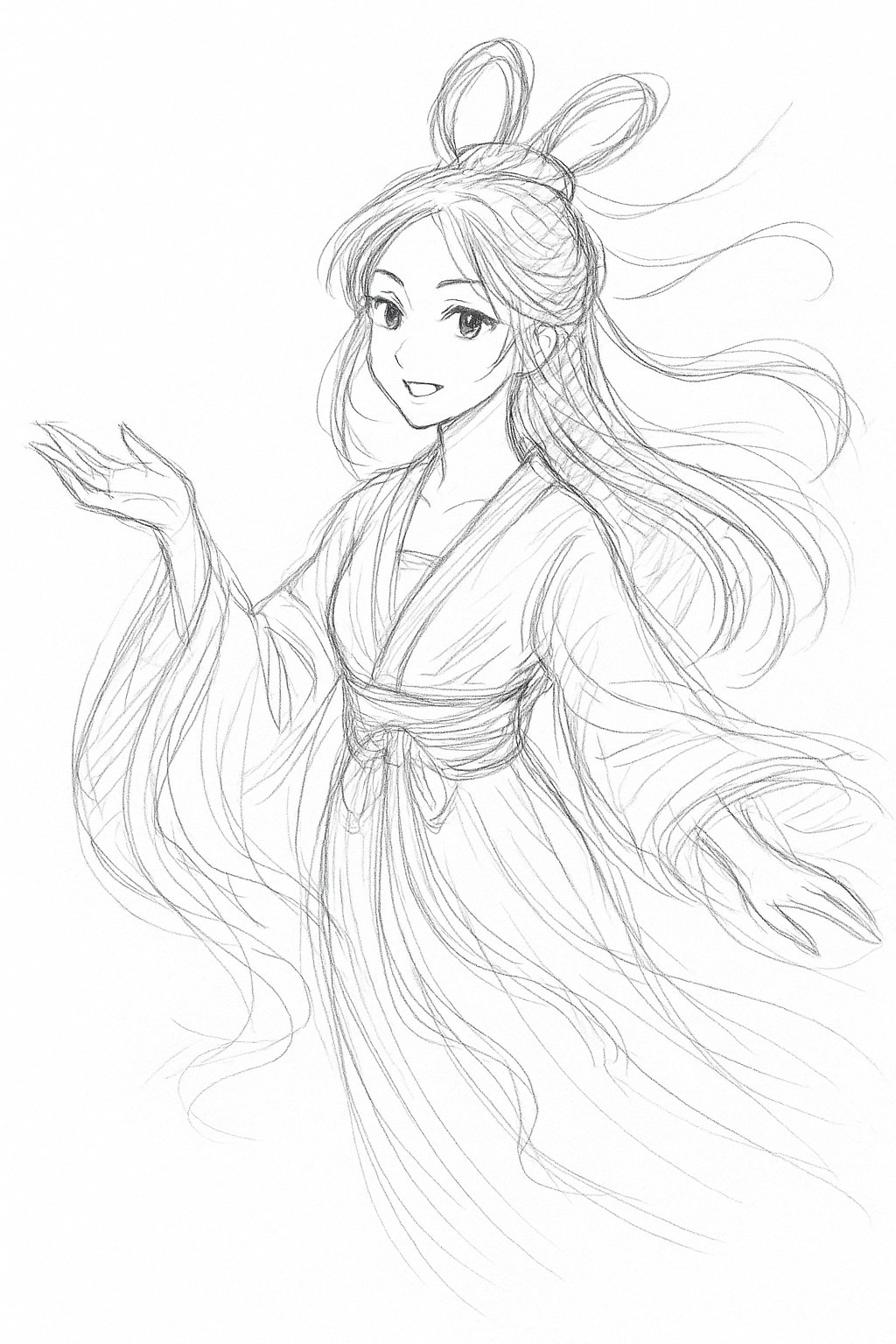 Phong cách sketch phác thảo