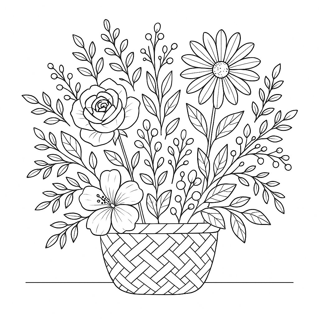 Phong cách tĩnh vật vườn hoa