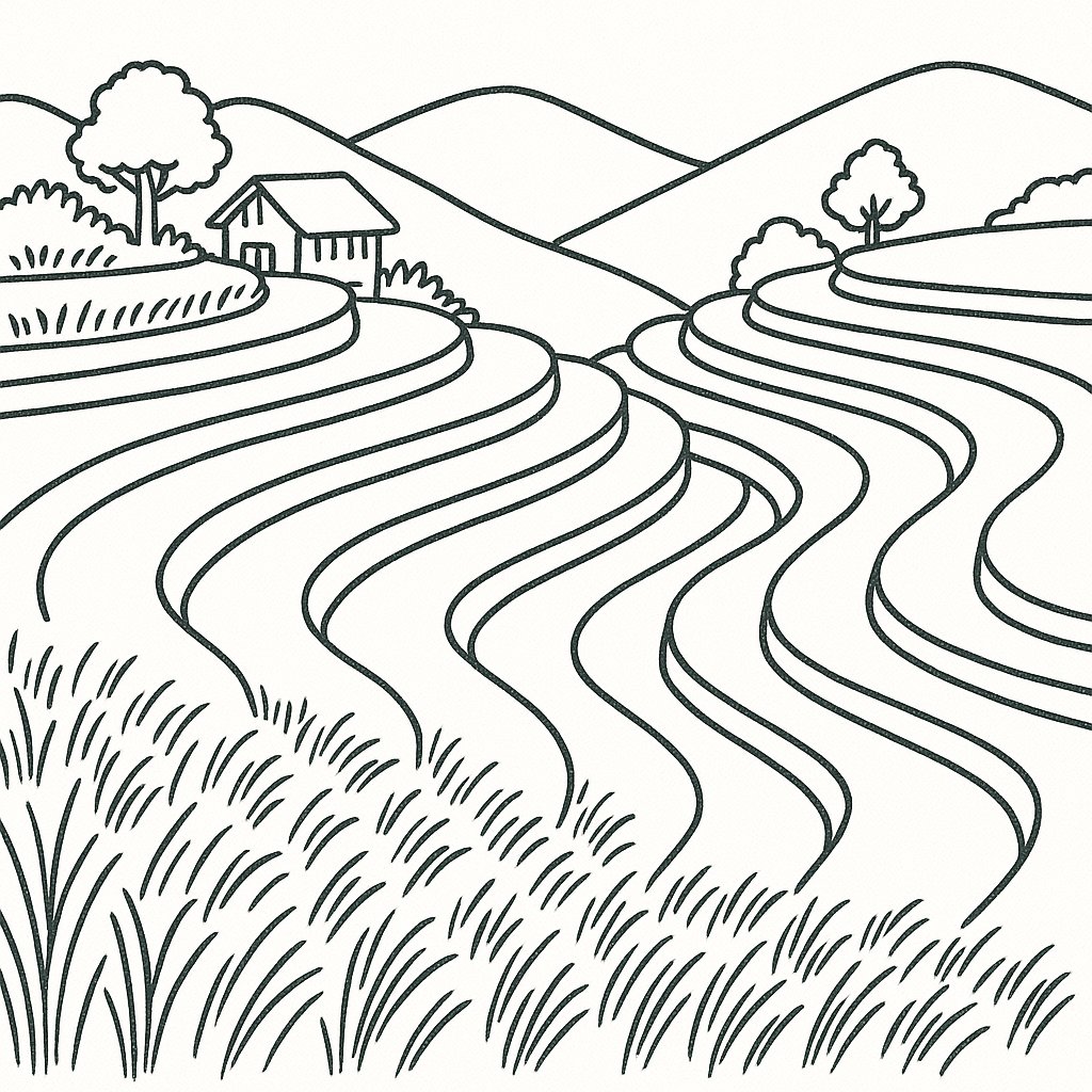 Ruộng bậc thang mùa lúa chín