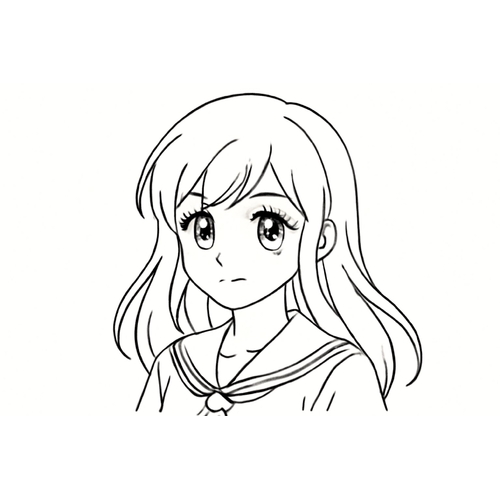 Tranh tô màu Ran Mori cho bé 2025 – Tải PDF miễn phí