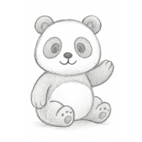 Gấu trúc tô màu cho bé 2025 - Hình tô màu PDF miễn phí