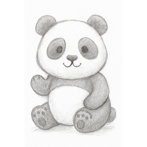 Gấu trúc tô màu cho bé 2025 - Hình tô màu PDF miễn phí