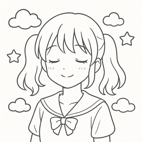 Tô màu quả trứng cho bé 2025 - Hình tô màu PDF miễn phí