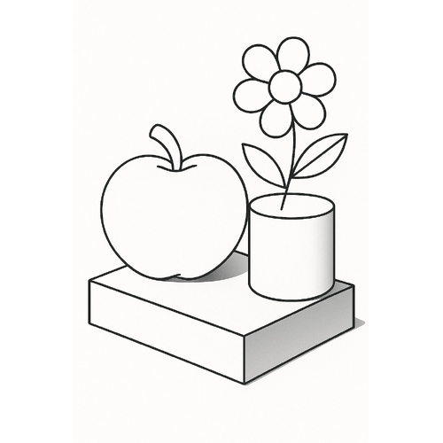 Tranh tô màu theo mẫu cho bé 2025 | Tải PDF miễn phí