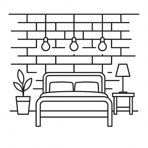 Tranh tô màu phòng ngủ cho bé đẹp và dễ thương 2025