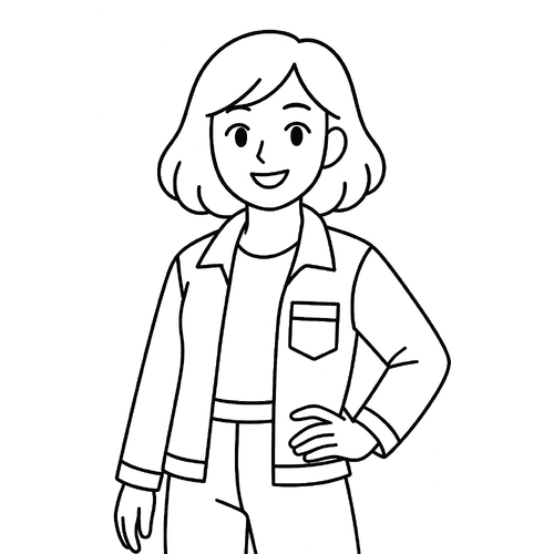 Tranh tô màu chậu hoa cho bé 2025