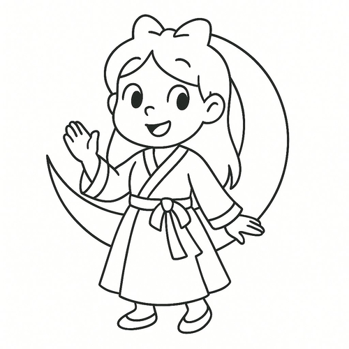 Tranh tô màu chậu hoa cho bé 2025