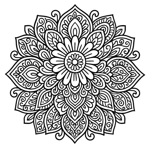 Tranh tô màu nghệ thuật cho bé 2025