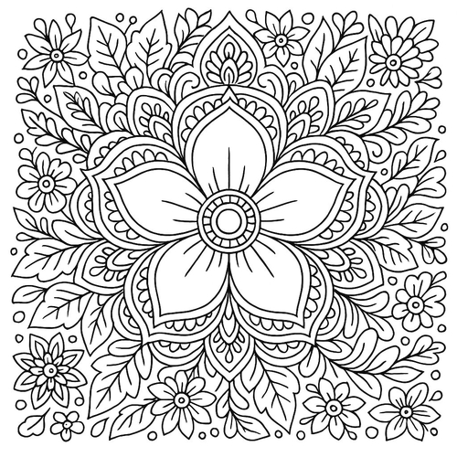 Tranh tô màu cho bé gái 7 tuổi 2025